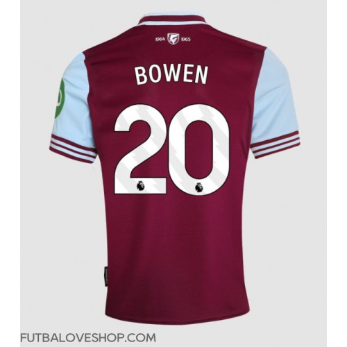 Dres West Ham United Jarrod Bowen #20 Domáci 2024-25 Krátky Rukáv